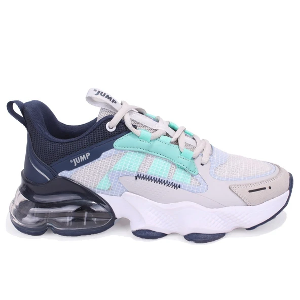 Jump 32255 Gri Ortopedik Ortopedik Günlük Erkek Spor Ayakkabı - Resim 2