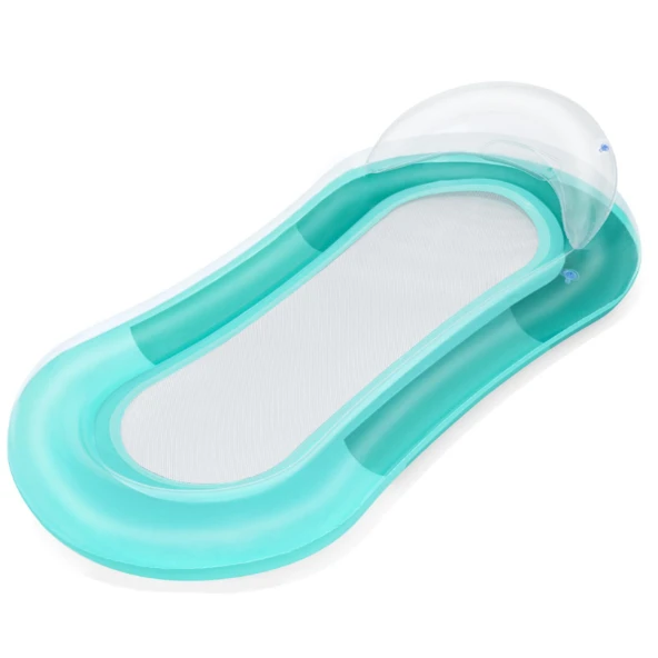 Lüks Fileli Şişme Deniz Yatağı - Resim 3