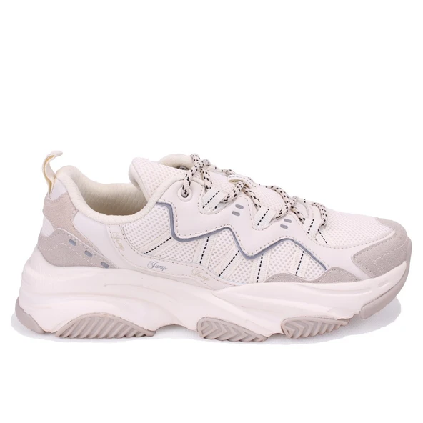 Jump 30867 Bej Ortopedik Ortopedik Günlük Kadın Spor Ayakkabı - 2