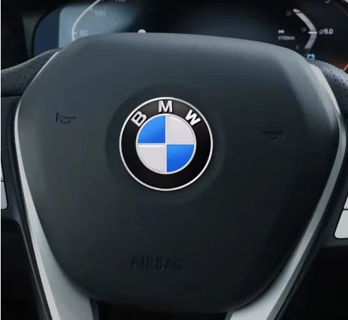 BMW Mavi Logo damla sticker Araba Direksiyon Amblem DAMLA sticker 4,5 CM 45 mm 1 adet - Resim 4