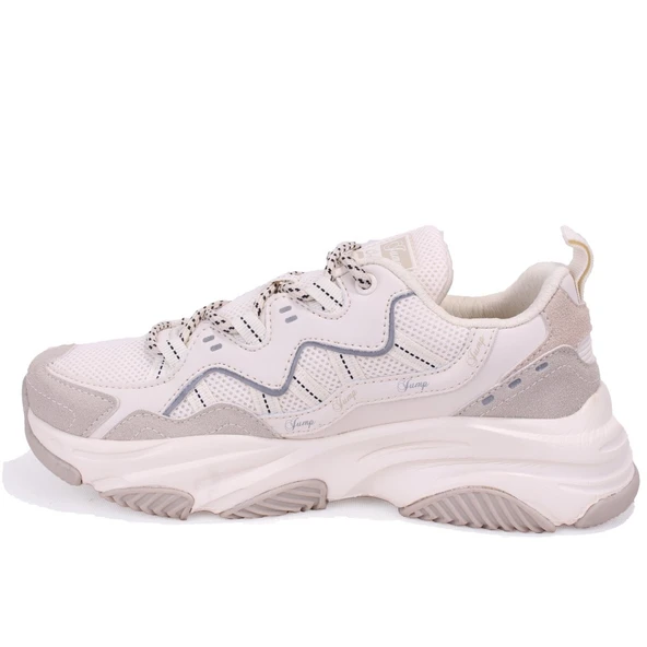 Jump 30867 Bej Ortopedik Ortopedik Günlük Kadın Spor Ayakkabı - 3