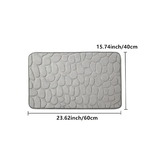 Memory Kaydırmaz Banyo Paspası Pembe - 1