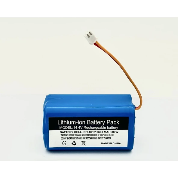 Shark Ion RV750_N Robot Süpürge 2600 mAh 14.4 V  Batarya – Orjinal Uyumlu Uzun Ömürlü, Yüksek Performans Pil - 2