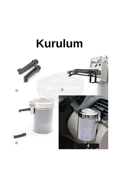OTO KÜLLÜK RENKLİ IŞILTILI RGB ARAÇ İÇİ LED KÜLLÜK 7 IŞIKLI BLACKPİNK HAYRANI BADGİRL KÜLLÜĞÜ - 4