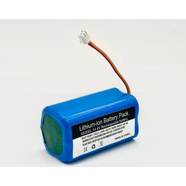 Shark Ion RV750_N Robot Süpürge 2600 mAh 14.4 V  Batarya – Orjinal Uyumlu Uzun Ömürlü, Yüksek Performans Pil - 1