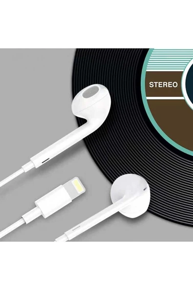 iPhone 7/8/8Plus/X/XsMax/11/12/13/14 Pro Max Uyumlu Lightning Kulaklık - 3