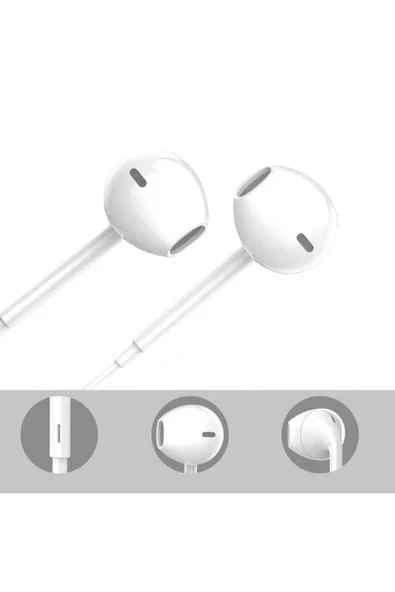 iPhone 7/8/8Plus/X/XsMax/11/12/13/14 Pro Max Uyumlu Lightning Kulaklık - 6