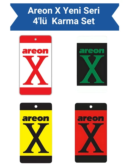 X Yeni Seri 4'lü Karma Set ürün görseli