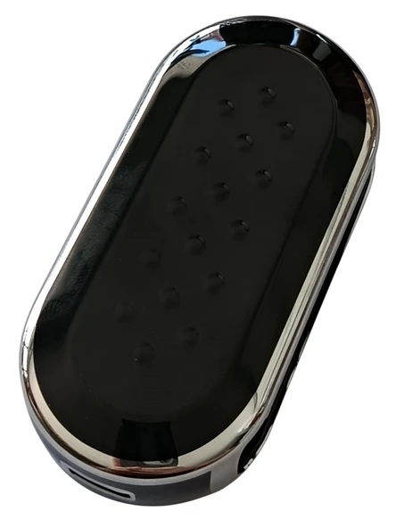 Doblo Ducato Boxer Jumper Uyumlu Kumanda Anahtar Kılıfı Oto Anahtarlık Siyah Silver - Resim 4