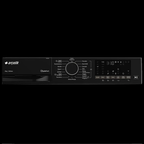 Arçelik 12140 MX 1400 Devir 12 Kg Çamaşır Makinesi - 7