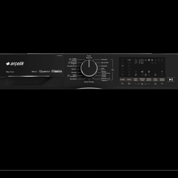 Arçelik 9140 MP OG 1400 Devir 9 Kg Çamaşır Makinesi - 4