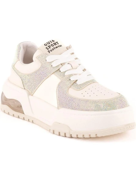 GUJA 24K319-3 KALIN TABAN TAŞLI KADIN SNEAKERS SPOR AYAKKABI - Resim 3