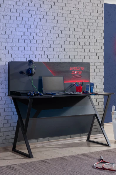 Bilgisayar Masası, Gamer Oyuncu Odası, Ledli Çalışma Masası ürün görseli
