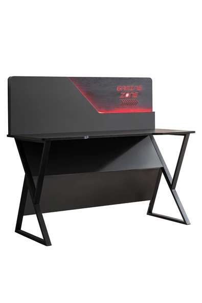 Bilgisayar Masası, Gamer Oyuncu Odası, Ledli Çalışma Masası - Resim 2