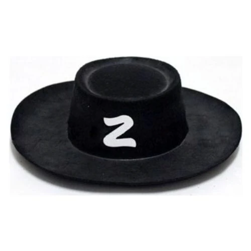 Zorro Şapka Maske Set Yetişkin - Resim 3