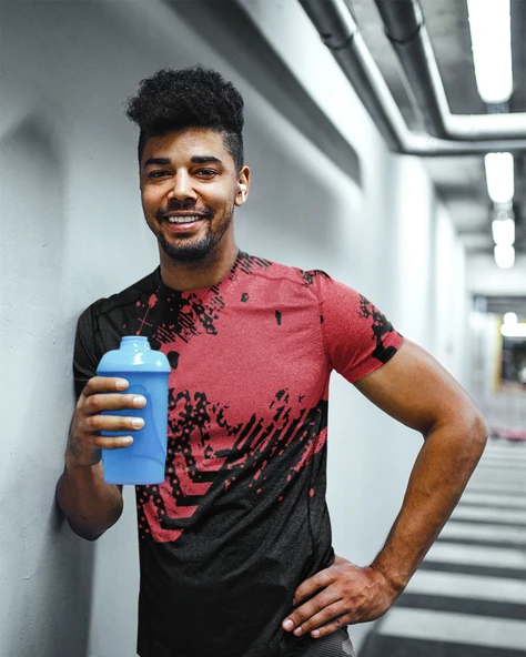 Desenli Antrenman ve Spor Forması, Halı Saha Forması, Nefes Alan Tişört, Yüksek Kalite Gym Tshirt - 5