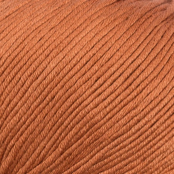 La Mia XL Mercerized Kahverengi El Örgü İpi - 211 - 33773 - Resim 2