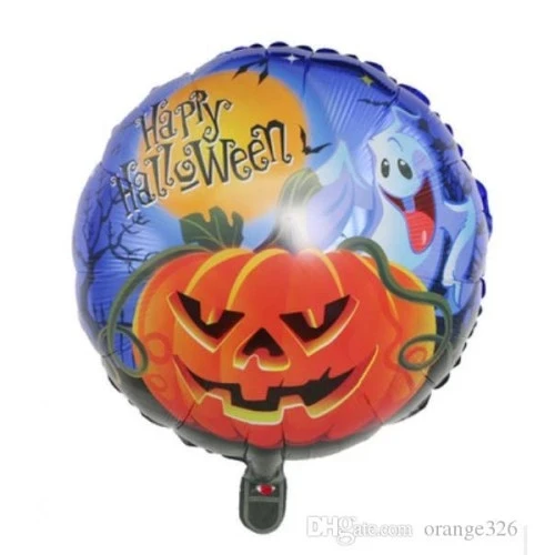 Happy Halloween Folyo Balon 18 inç ürün görseli