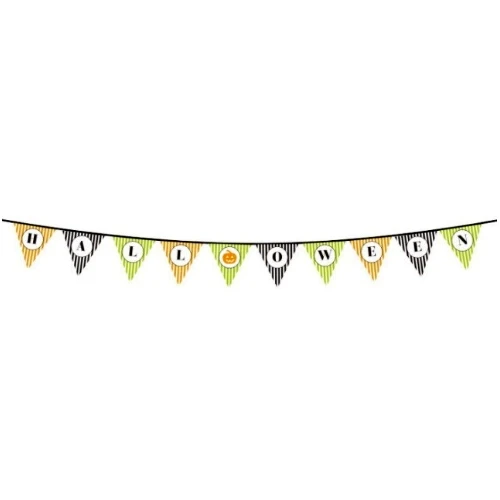 Halloween Kabak Banner Süsü - Resim 2