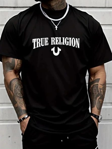 Erkek True Religion Baskılı Süprem T-shirt ürün görseli