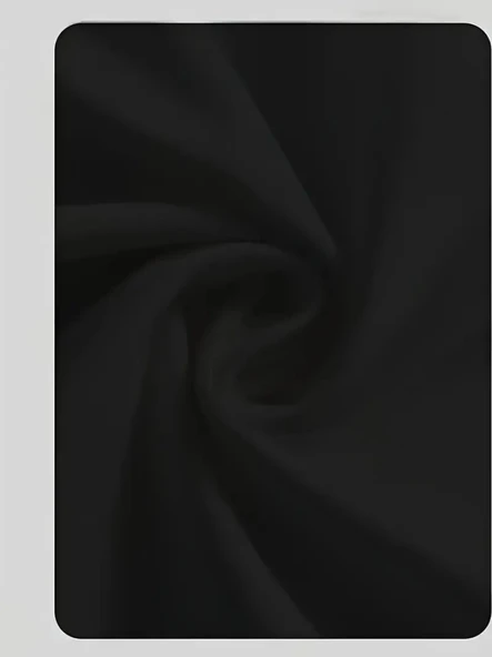 Baskılı Oversize Bisiklet Yaka T-shirt - Siyah - Resim 3