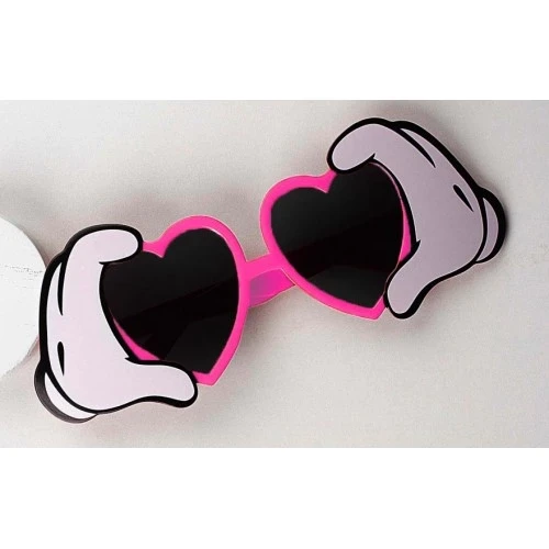 Kalp Şekilli El Figürlü Parti Gözlüğü ürün görseli