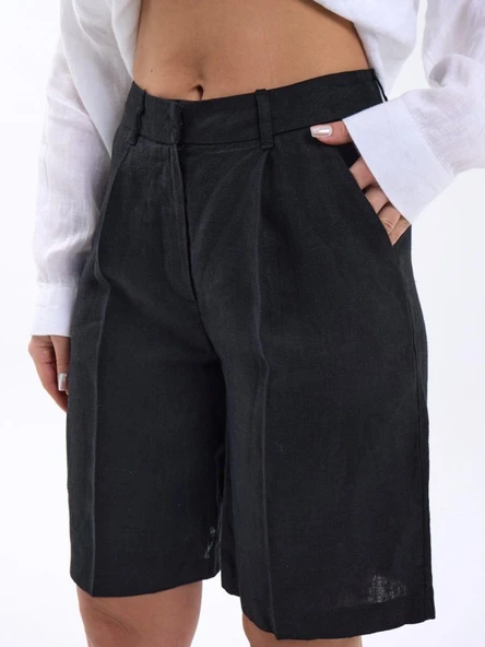 7066 ŞORT-SİYAH - Resim 2