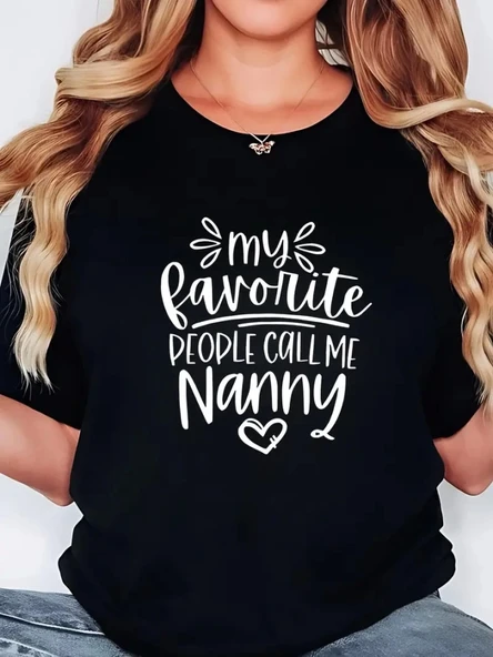 Baskılı Oversize Bisiklet Yaka T-shirt - Siyah ürün görseli