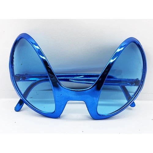 Retro Parti Gözlüğü Mavi Renk ürün görseli