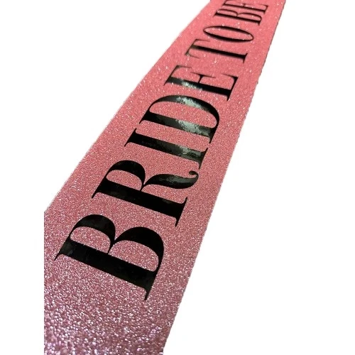 Pembe Bride To Be Kuşak Kemer - Resim 3