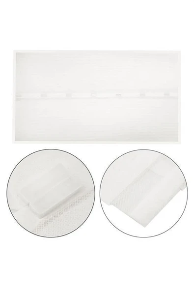 BUFFER® Pratik Manyetik Mıknatıslı Beyaz Kapı Pencere Sinekliği Tülü 90 x 210 cm - Resim 8