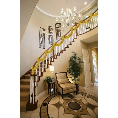 Simli Parti Süsü 2 Metre Gold - Resim 3