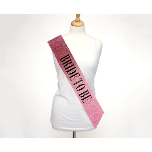 Pembe Bride To Be Kuşak Kemer - Resim 2