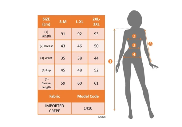 Kadın Uzun Kollu Bisiklet Yaka önden Volanlı Ithal Krep Elbise - Resim 12