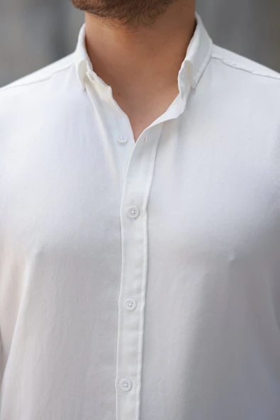 Erkek Uzun Kollu Gömlek - Resim 3