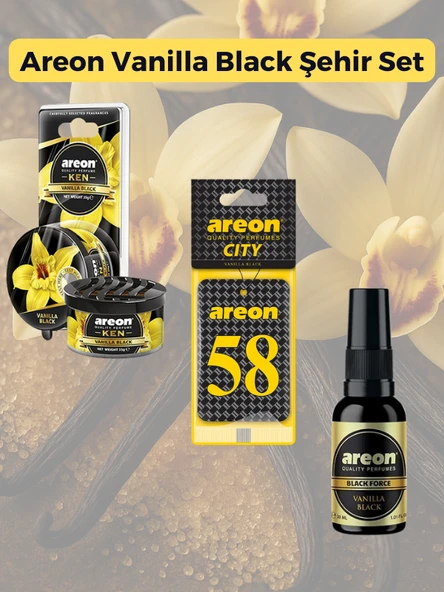 Areon Vanilla Black Şehir Set-58 ürün görseli