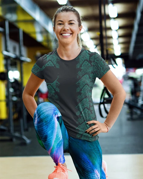 Desenli Antrenman ve Spor Forması, Halı Saha Forması, Nefes Alan Tişört, Yüksek Kalite Gym Tshirt - 4