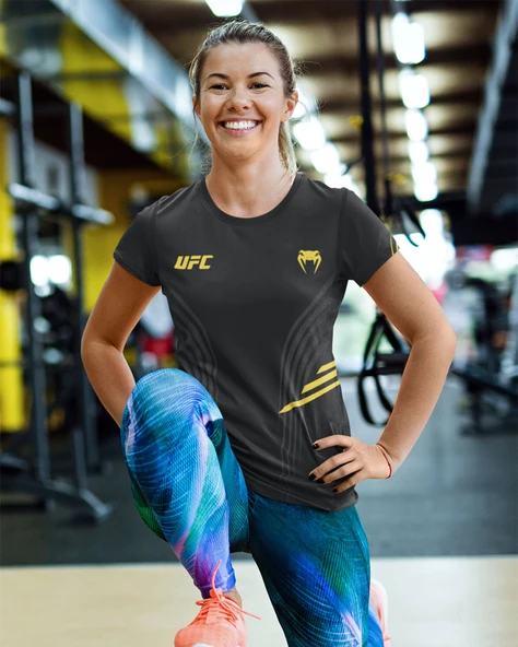 Desenli Antrenman ve Spor Forması, Halı Saha Forması, Nefes Alan Tişört, Yüksek Kalite Gym Tshirt - 5