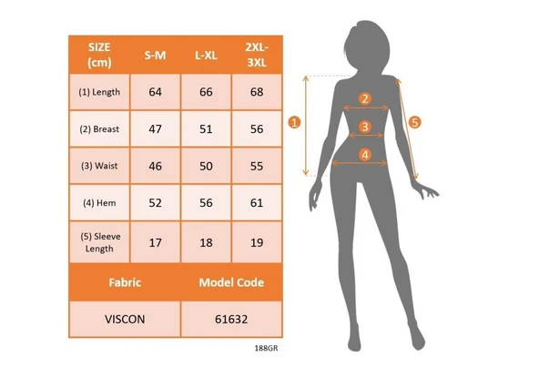 Kadın Kısa Kollu V Yakalı şerit Detaylı Viskon Bluz - Resim 8