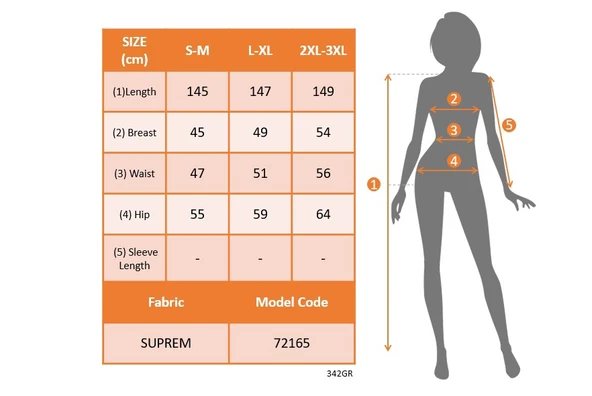 Kadın Askılı Tam Boy Süprem Elbise - Resim 4