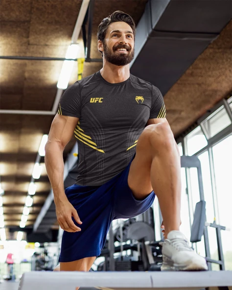 Desenli Antrenman ve Spor Forması, Halı Saha Forması, Nefes Alan Tişört, Yüksek Kalite Gym Tshirt - 7