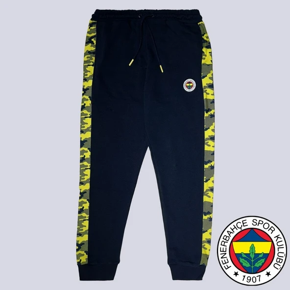 Fenerbahçe S.K. 25/26 Sezon Tribün Kamuflaj Detaylı Erkek Eşofman Altı ürün görseli