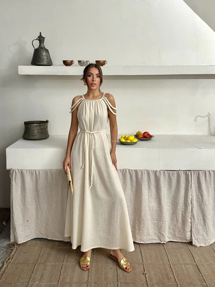 KETEN ELBİSE ürün görseli