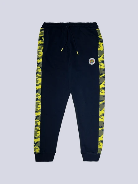 Fenerbahçe S.K. 25/26 Sezon Tribün Kamuflaj Detaylı Erkek Eşofman Altı - Resim 5