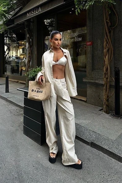 Larissa Çizgili Takım 9766 08 - Resim 6