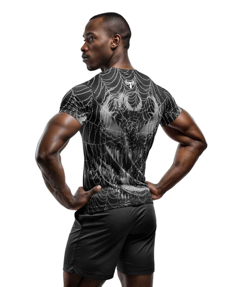 Desenli Antrenman ve Spor Forması, Halı Saha Forması, Nefes Alan Tişört, Yüksek Kalite Gym Tshirt - 2