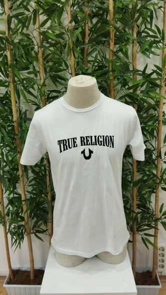 Erkek True Religion Baskılı Süprem T-shirt - Resim 4