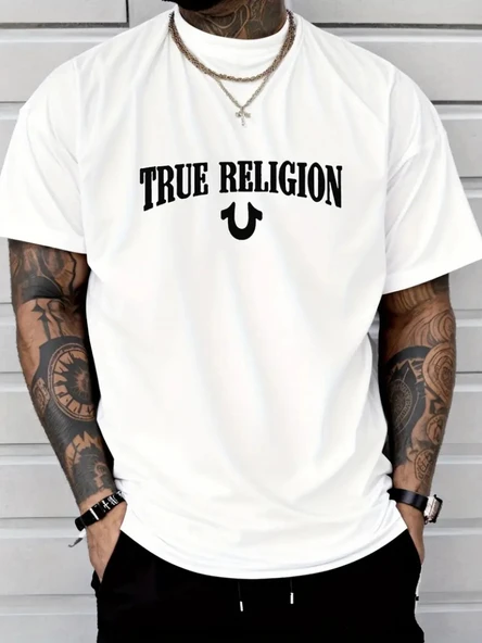 Erkek True Religion Baskılı Süprem T-shirt ürün görseli