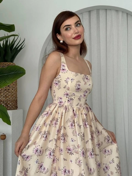 Yoa Cep Detaylı Elbise - Resim 3