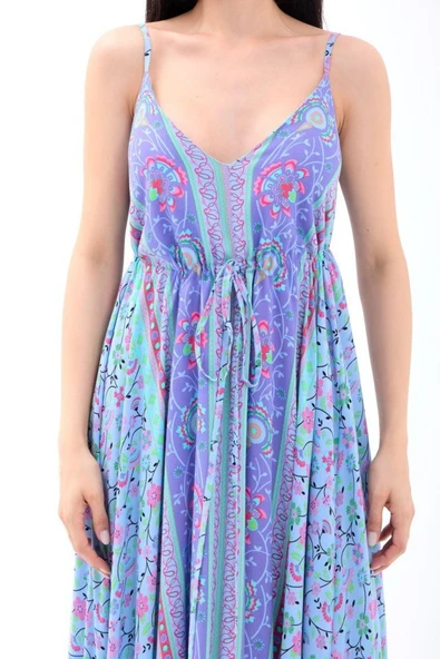 6467 ELBİSE-LİLA - Resim 4